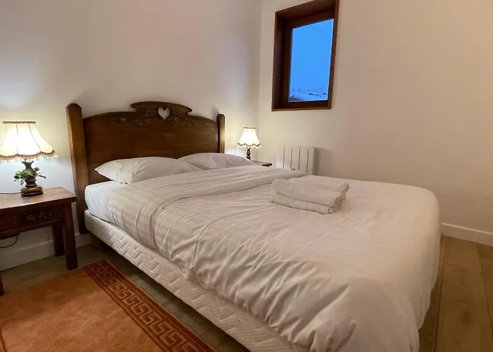 Les Comtes De Savoie - Renove Proche Du Centre De Avec Vue Sur Le Mont D'arbois 메게브