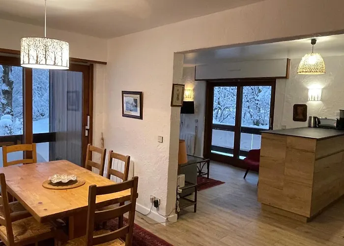 펜션 Les Comtes De Savoie - Renove Proche Du Centre De Avec Vue Sur Le Mont D'arbois 메게브