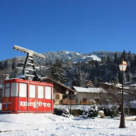 Les Comtes De Savoie - Renove Proche Du Centre De Avec Vue Sur Le Mont D'arbois Tatil Evi Megève
